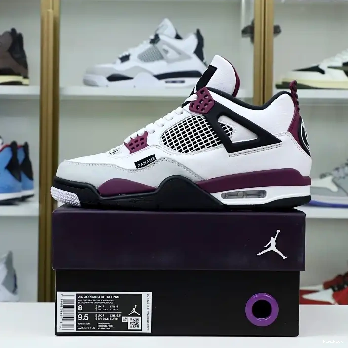 JORDAN 'BORDEAUX' 4 RETRO AIR SAINT-GERMAIN AIR X JORDAN PARIS Kimikick 0506